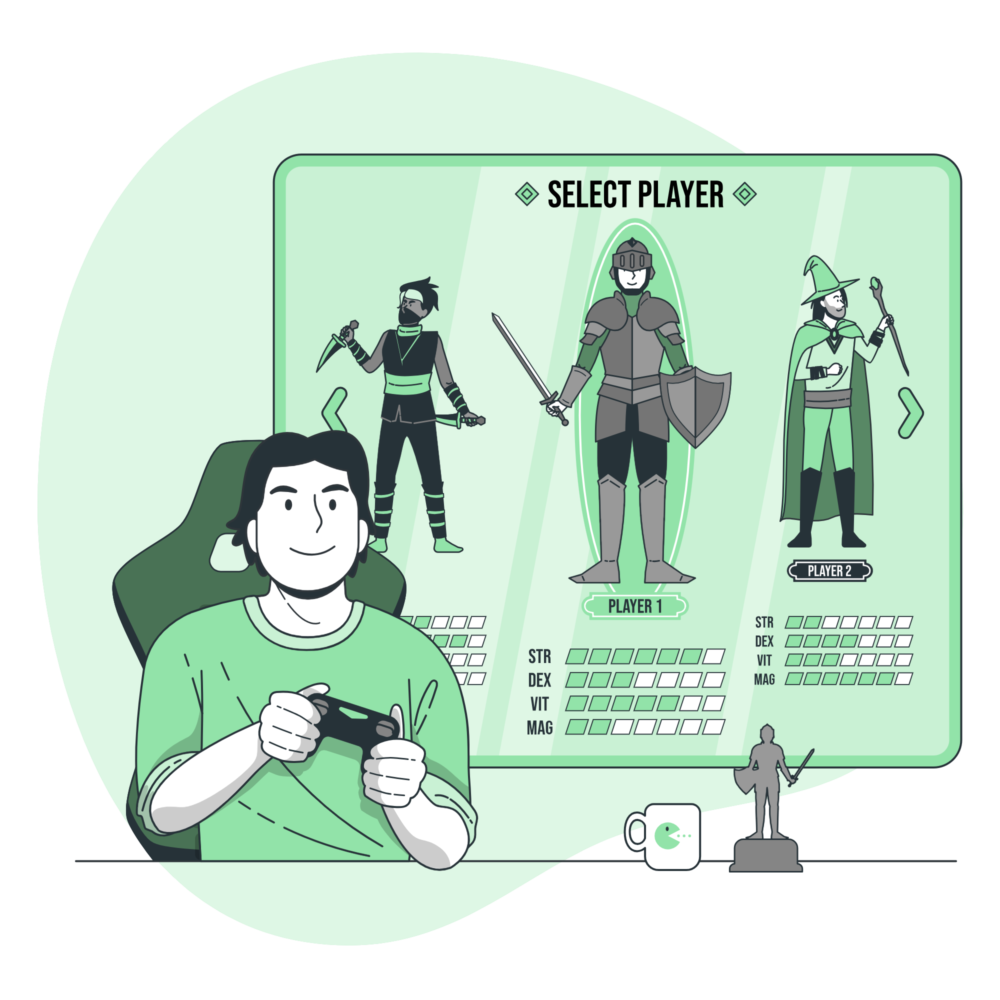Gaming Illustration